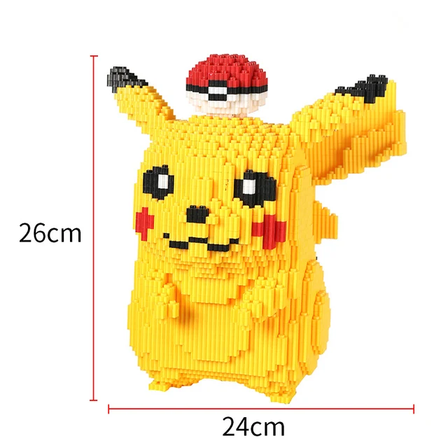 Ensembles de blocs de construction Pokémon - de nombreux motifs