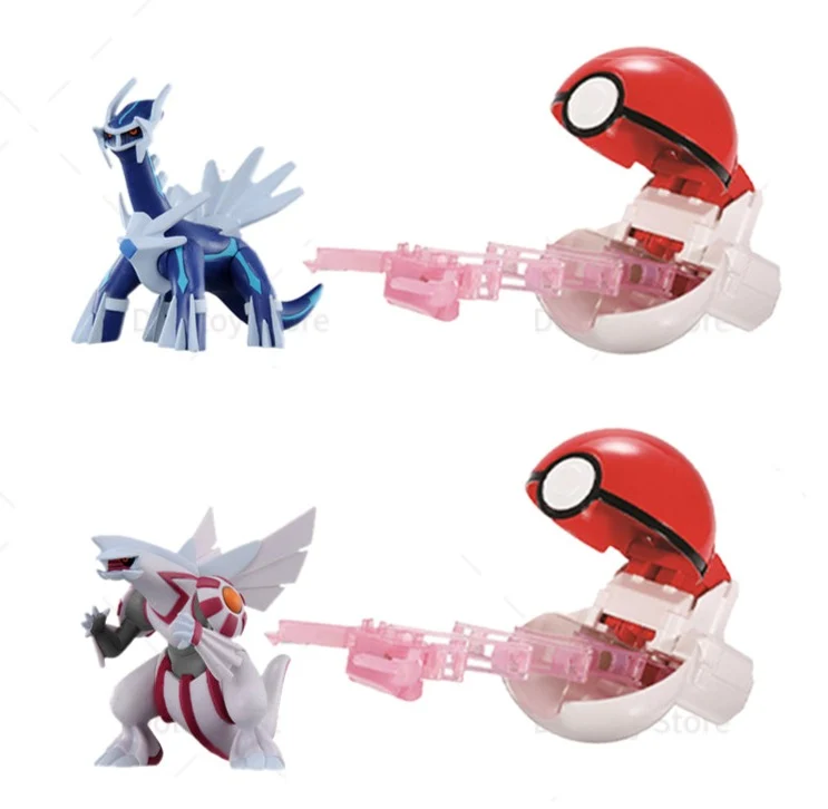 Jouet pokemon Dialga ou Palkia pokeballs
