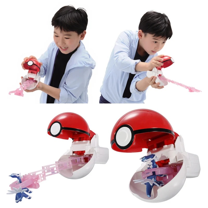 Jouet pokemon Dialga ou Palkia pokeballs