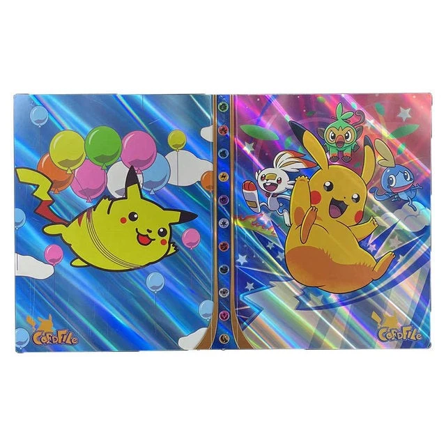 Album de collection Pokémon brillant pour 240 cartes Pokémon