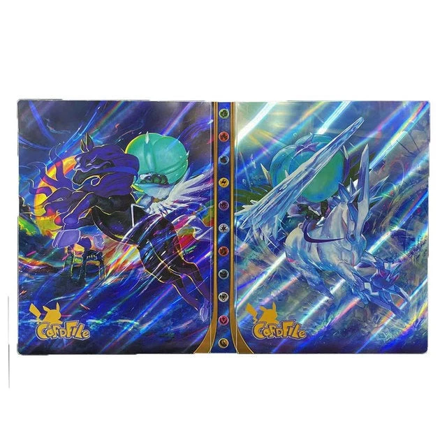 Album de collection Pokémon brillant pour 240 cartes Pokémon