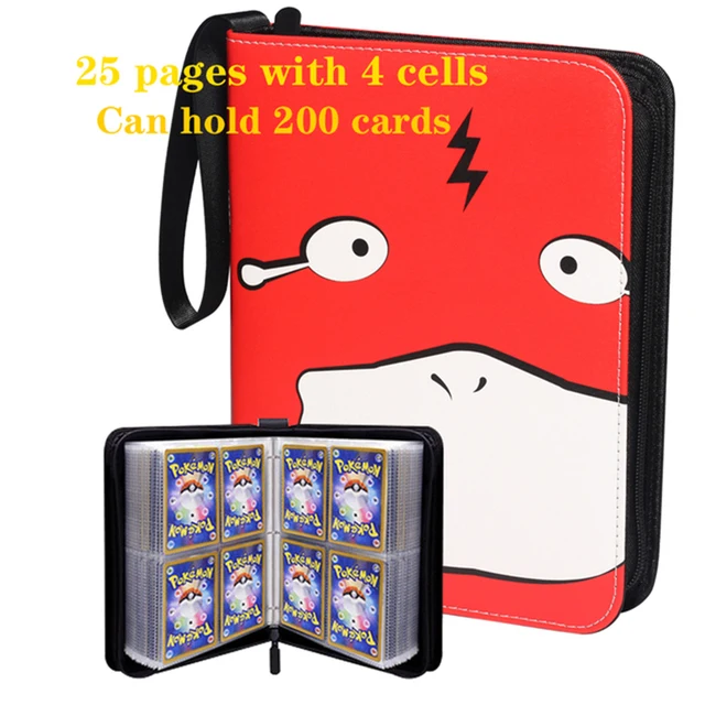 Sac de protection et de collecte de haute qualité pour cartes Pokémon (200 ou 400 cartes)