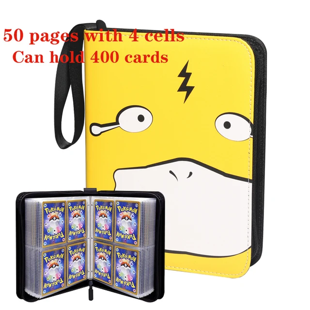 Sac de protection et de collecte de haute qualité pour cartes Pokémon (200 ou 400 cartes)