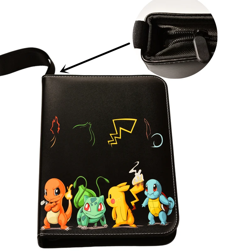 Sac de protection robuste pour cartes à collectionner Pokemon pour 200 ou 400 cartes
