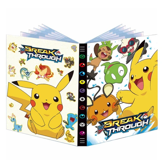 Pochette pour 432 ou 540 cartes Pokémon - nombreux motifs