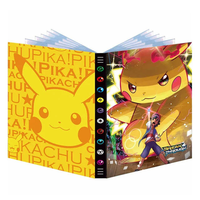 Pochette pour 432 ou 540 cartes Pokémon - nombreux motifs