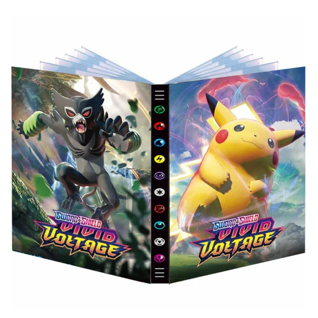 Pochette pour 432 ou 540 cartes Pokémon - nombreux motifs