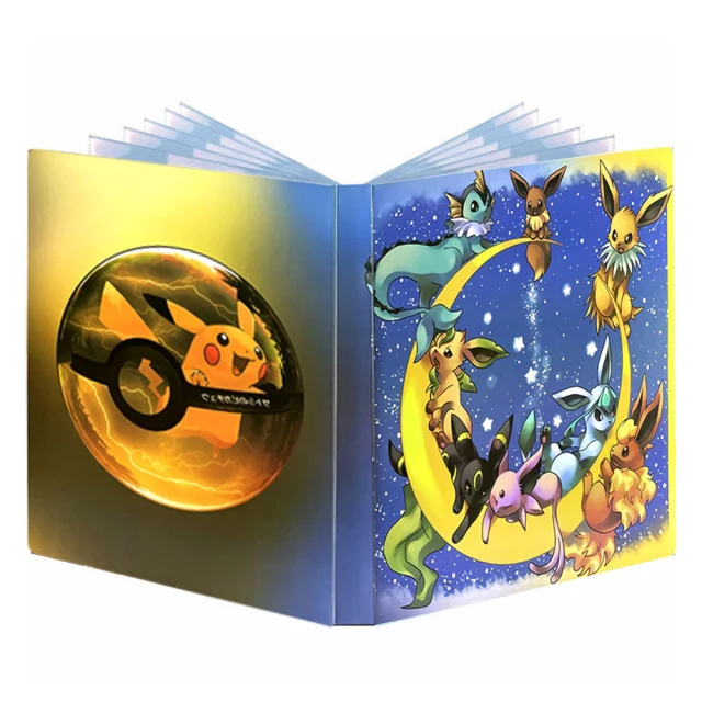 Pochette pour 432 ou 540 cartes Pokémon - nombreux motifs