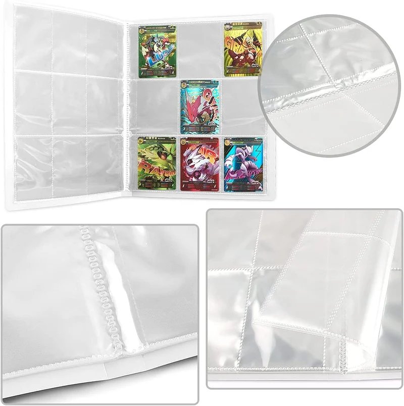 Pochette pour 432 ou 540 cartes Pokémon - nombreux motifs
