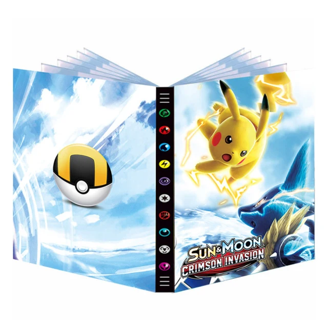 Pochette pour 432 ou 540 cartes Pokémon - nombreux motifs