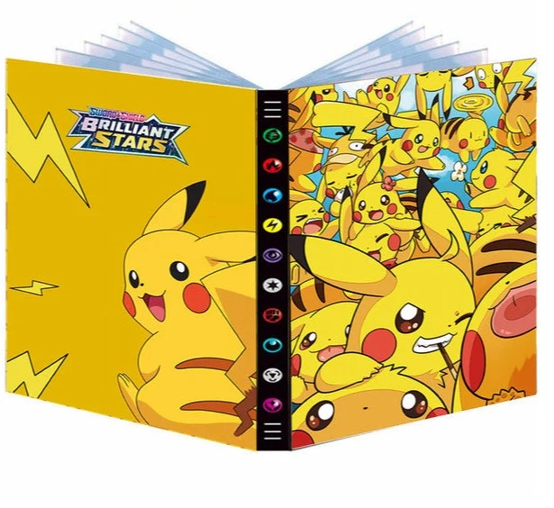 Pochette pour 432 ou 540 cartes Pokémon - nombreux motifs