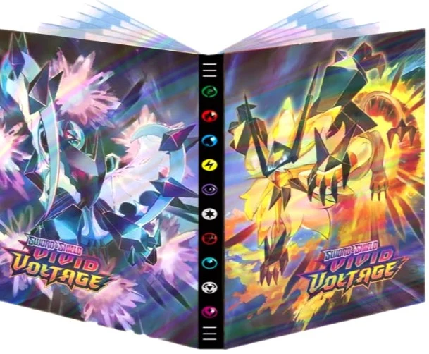 Pochette pour 432 ou 540 cartes Pokémon - nombreux motifs