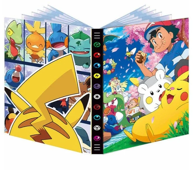 Pochette pour 432 ou 540 cartes Pokémon - nombreux motifs
