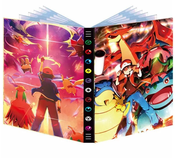 Pochette pour 432 ou 540 cartes Pokémon - nombreux motifs