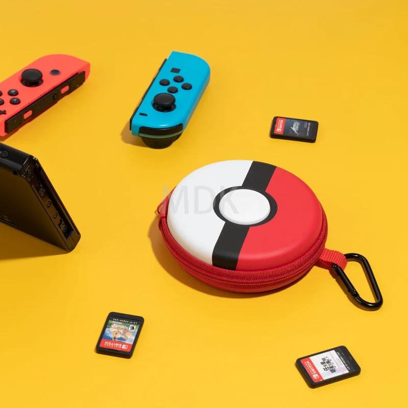 Étui de protection Pokémon Pokeball pour cartes de jeux Nintendo Switch