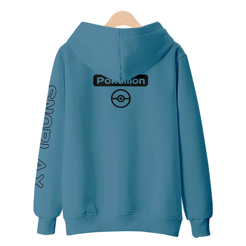 Pokemon Snorlax Relaxo Sweat à capuche à manches longues pour homme
