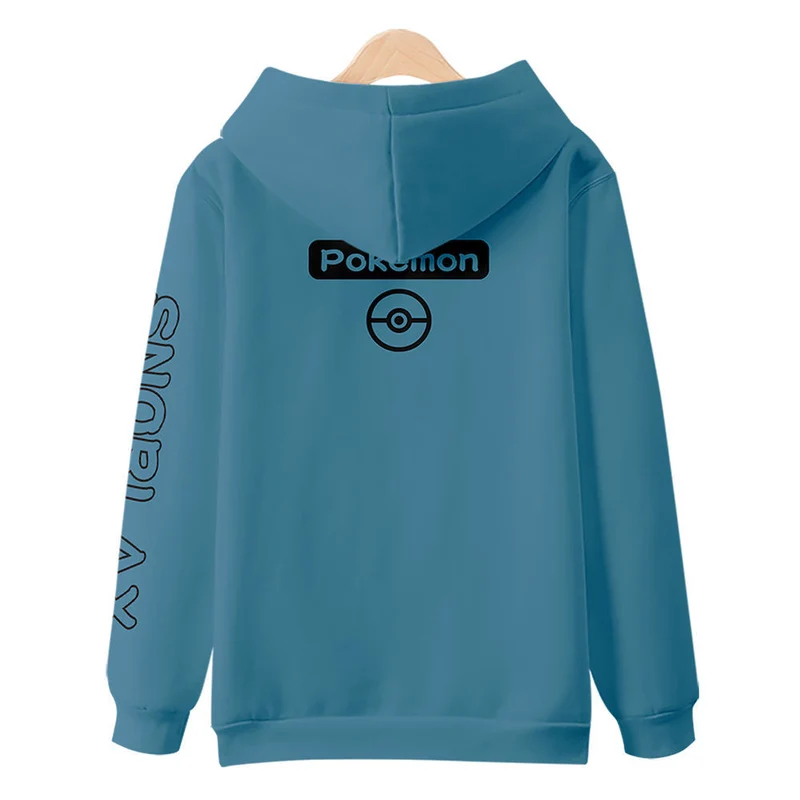 Pokemon Snorlax Relaxo Sweat à capuche à manches longues pour homme