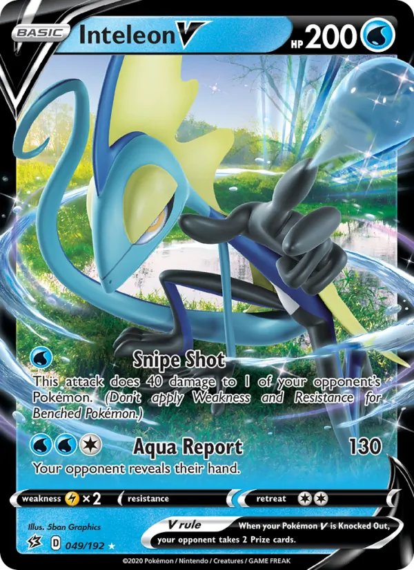 Lézargus V 49/192 — SWSH2 – Rebel Clash — Carte Pokémon anglaise