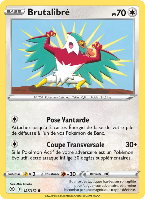 Brutalibré 127/172 — EB09 - Stars Etincelantes — Carte Pokémon française