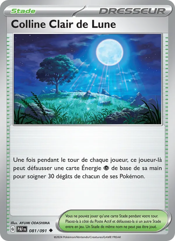 Colline Clair de Lune 81/91 — EV04.5 – Destinées de Paldea — Carte Pokémon française