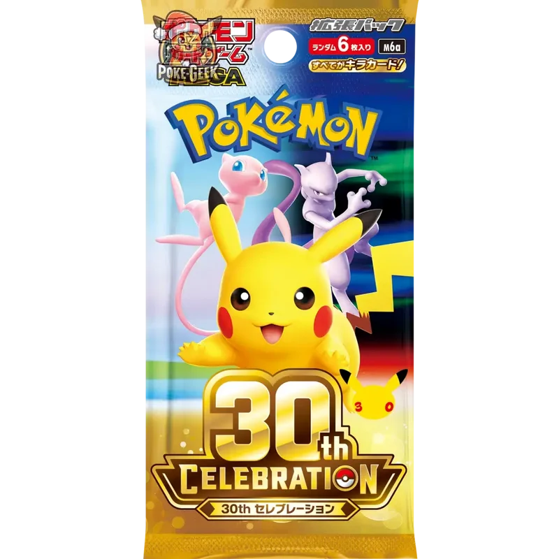 Booster Pokémon M6a 30th Celebration – Japonais
