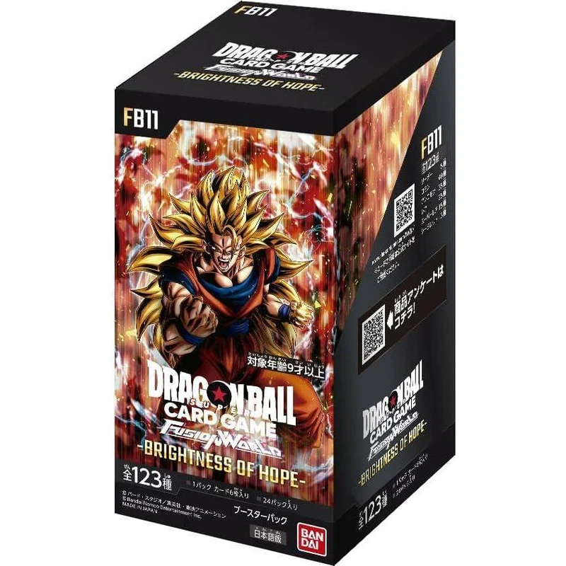 Display Dragon Ball Super Fusion World FB11 Brightness of Hope – Japonais