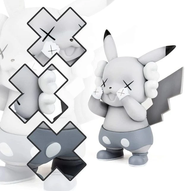 Figurines d'anime Pikachu de différentes couleurs (10 cm ou 18 cm)