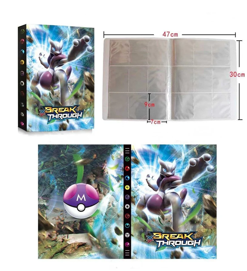 Pokemon Karten Sammel Album pour 432 Karten