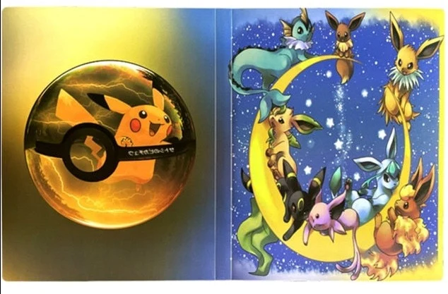 Pokemon Karten Sammel Album pour 432 Karten
