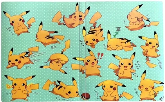 Pokemon Karten Sammel Album pour 432 Karten