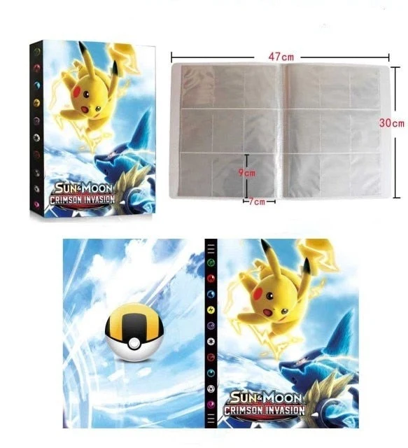 Pokemon Karten Sammel Album pour 432 Karten