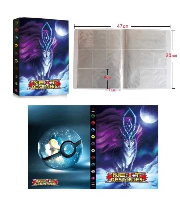 Pokemon Karten Sammel Album pour 432 Karten