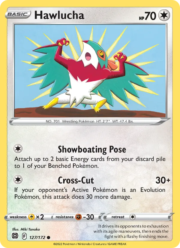 Brutalibré 127/172 — SWSH9 – Brilliant Stars — Carte Pokémon anglaise