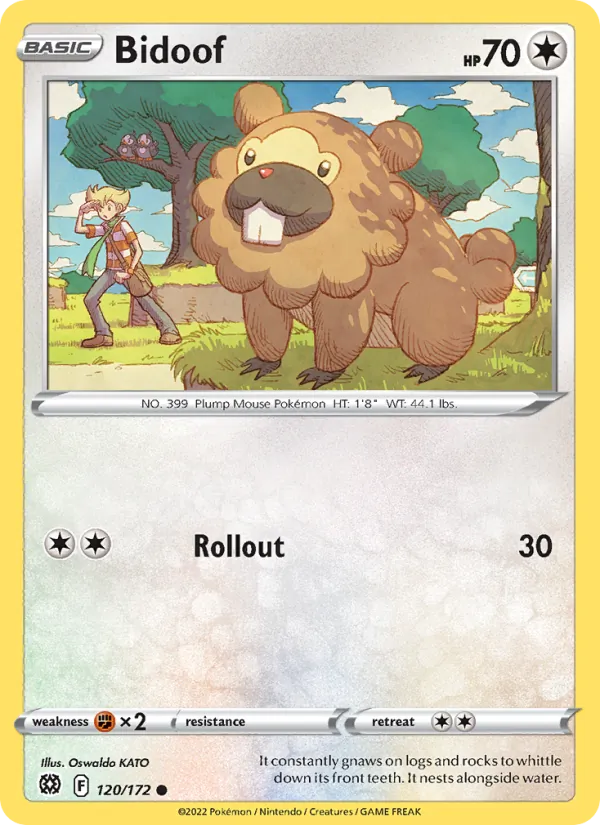 Keunotor 120/172 — SWSH9 – Brilliant Stars — Carte Pokémon anglaise
