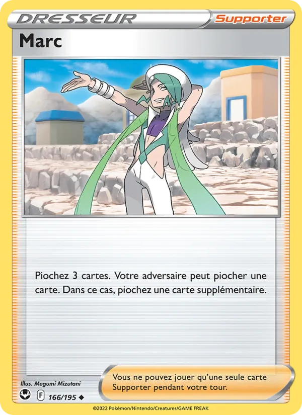 Marc 166/195 — EB12 – Tempête Argentée — Carte Pokémon française
