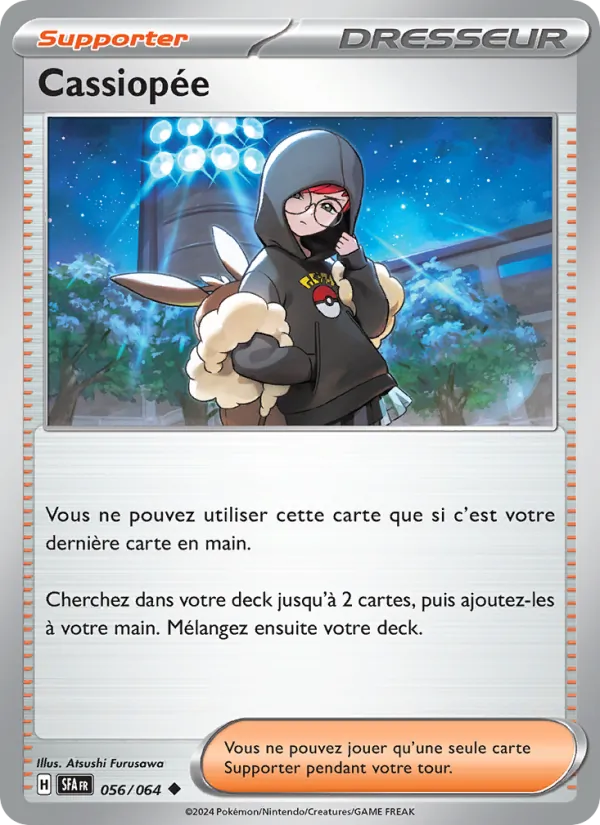 Cassiopée 56/64 — EV06.5 – Fable Nébuleuse — Carte Pokémon française