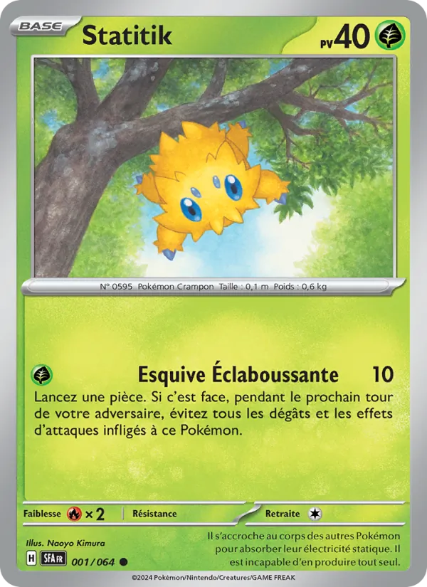 Statitik 1/64 — EV06.5 – Fable Nébuleuse — Carte Pokémon française