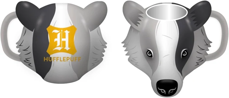 Tasse 3D blaireau Poufsouffle Harry Potter 450 ml