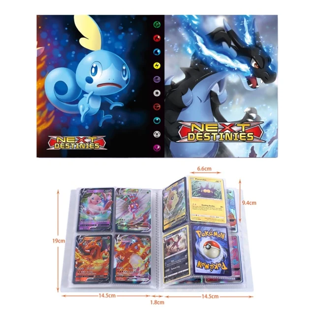 Pokemon Charizard Charizard et autres album de cartes pour 240 cartes