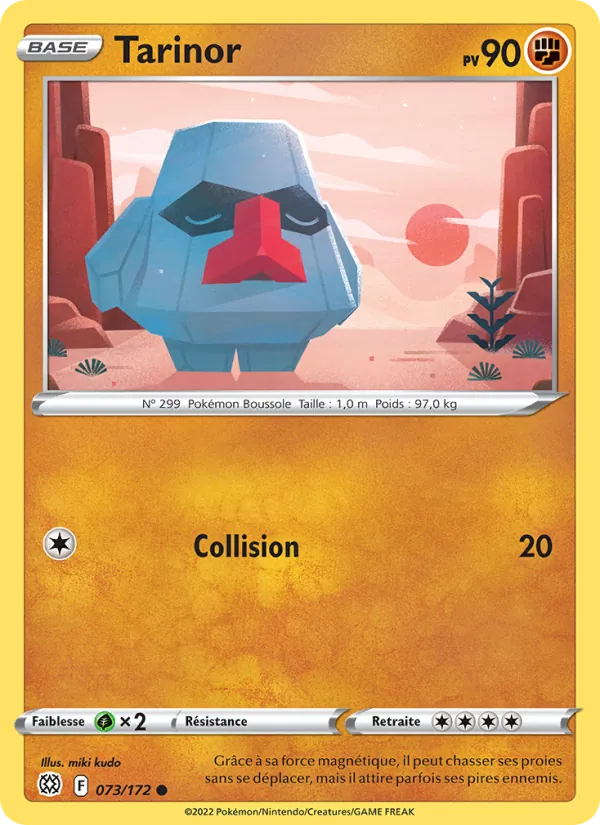 Tarinor 73/172 — EB09 - Stars Etincelantes — Carte Pokémon française