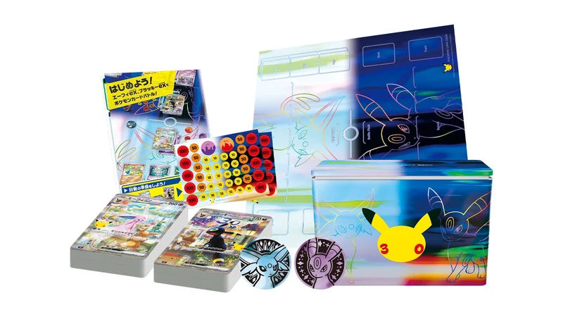 Premium Deck Set Pokémon 30th CELEBRATION – Mentali & Noctali – Japonais