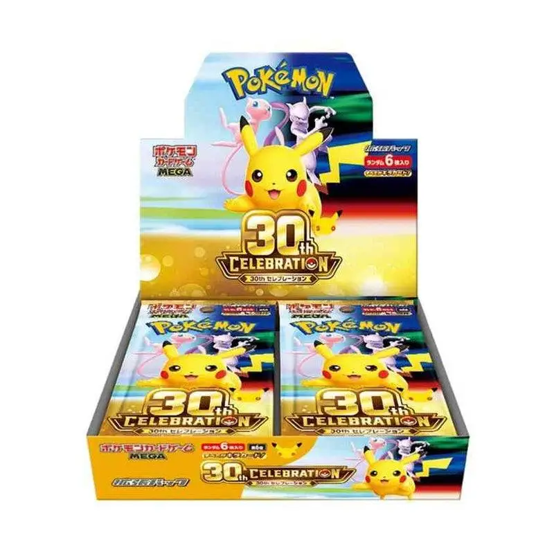 Display Pokémon MEGA 30e Célébration – Japonais