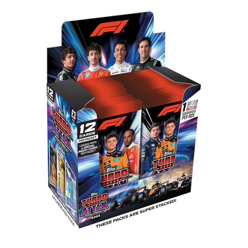 Topps F1 Turbo Attax 26/27 – Display 24 boosters – FR