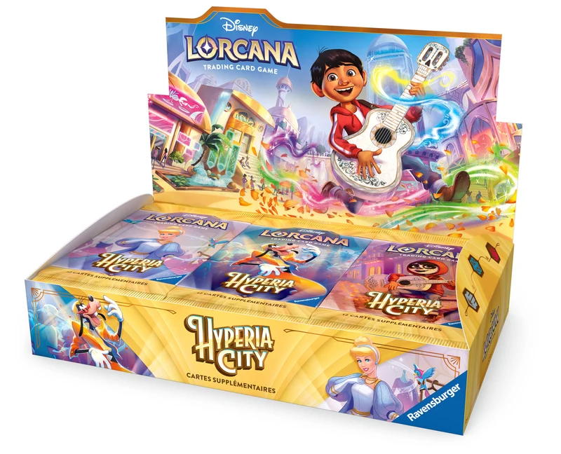 Display Disney Lorcana – Hyperia City (Chapitre 14) – 24 Boosters FR