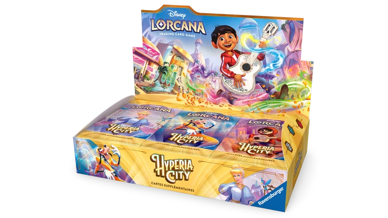 Display Disney Lorcana – Hyperia City (Chapitre 14) – 24 Boosters FR