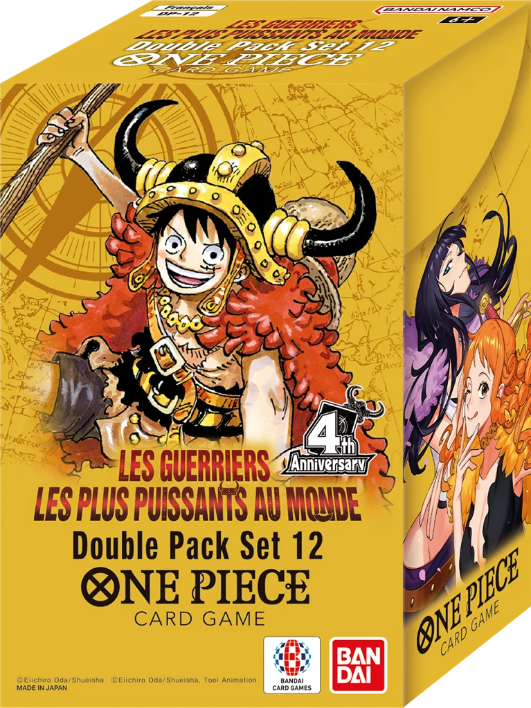Bundle One Piece OP17 DP-12 FR – Double Pack + 100 Sleeves + 25 Toploaders