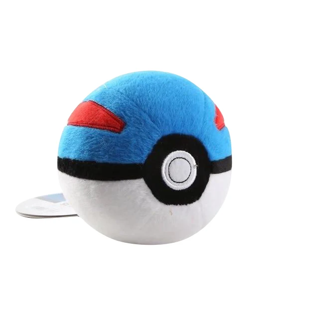 Peluche Poke Ball (4 au choix)