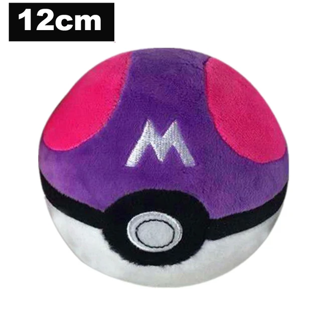 Peluche Poke Ball (4 au choix)