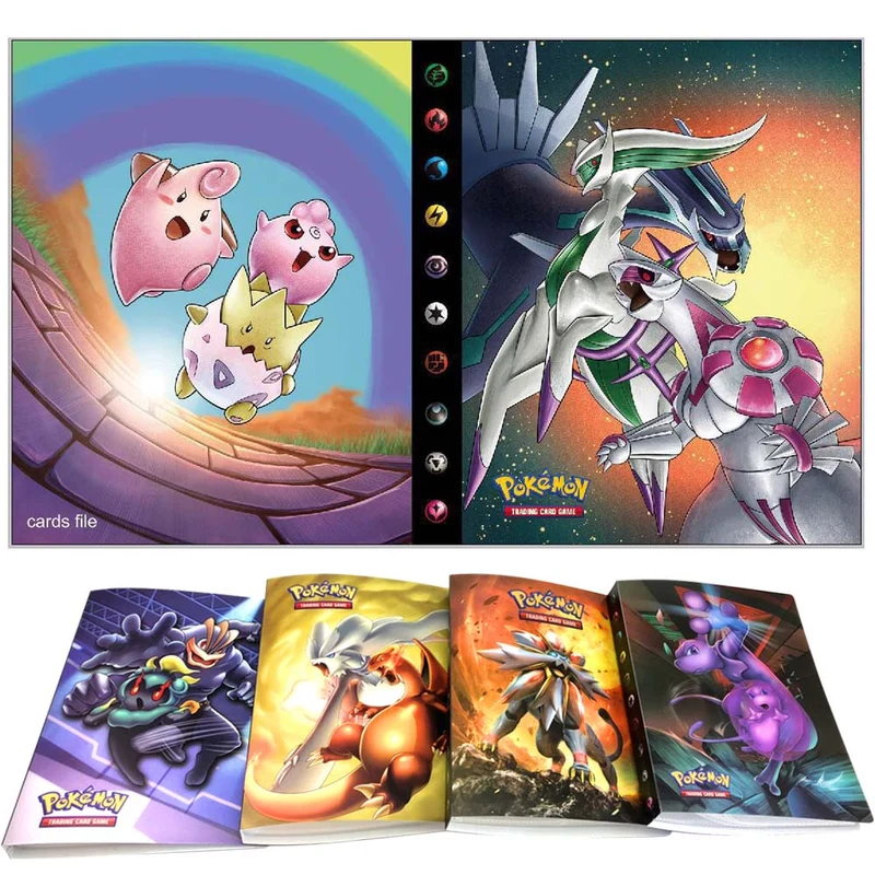 Livret de collecte de cartes Pokémon (jusqu'à 240 cartes)