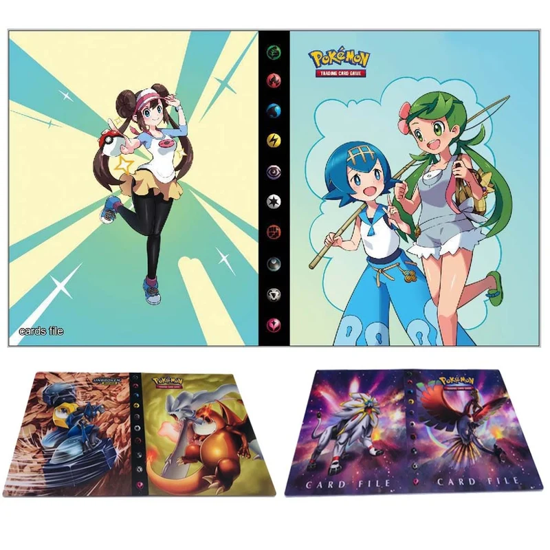 Livret de collecte de cartes Pokémon (jusqu'à 240 cartes)